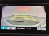 バックでの車庫入れも安心です! リアカメラが付いているバックモニター付のナビを装備しております。操作線もついており距離感も画面から確認できます。