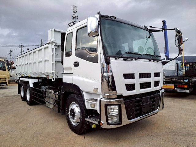 ギガ ダンプ 土砂禁