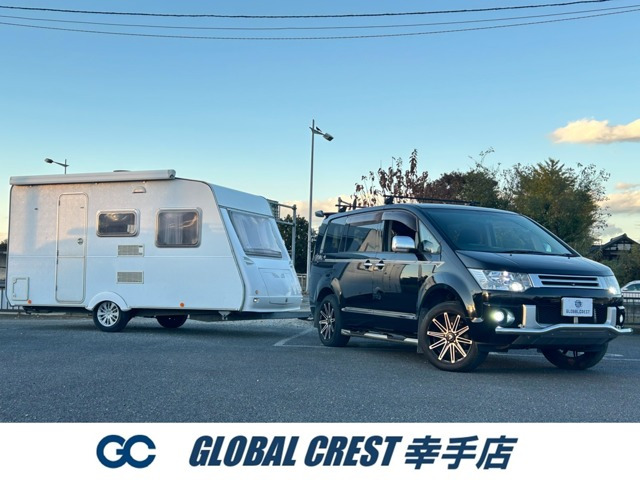 デリカD:52.4 G プレミアム 4WD修復歴無 牽引免許不要キャンピングカー付