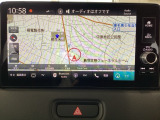 ホンダ純正メモリーナビ付きなので、迷わず目的地まで安心。