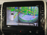【アラウンドビューモニター】専用のカメラにより、上から見下ろしたような視点で360度クルマの周囲を確認することができます☆死角部分も確認しやすく、狭い場所での切り返しや駐車もスムーズに行えます。
