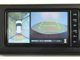 専用のカメラにより、上から見下ろしたような視点で360度クルマの周囲を確認することができます☆縦列駐車や幅寄せ時に活躍してくれます