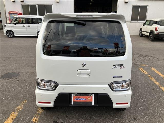 スズキ ワゴンRカスタムZ ハイブリッド(HYBRID) ZX 4WD 届出済未使用車