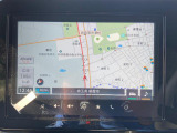 【ナビゲーション装着車】地図もはっきりと見やすいですね♪