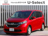 当店にフリード・G ホンダセンシング、プレミアムクリスタルレッドメタリックが入庫しました。純正7インチナビ・リアカメラ・社外ドラレコ・両側パワースライドドアなど充実装備。おすすめの1台です。
