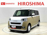 かわゆいベージュとパールホワイト ツートンカラームーヴキャンバスストライプスGターボ入荷しました☆ターボで走りもいいですよ