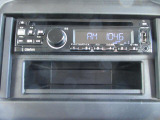 オーディオはAM・FMラジオ・CD・AUXが使えます。快適ドライブの強い味方です!