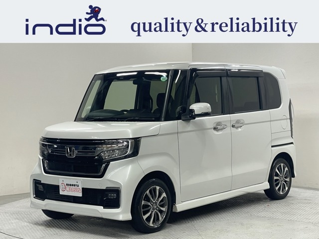 N-BOXカスタム L 純正ナビ・バックモニター・スマートキー・