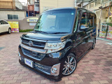 ダイハツ タントカスタム RS トップエディション SAII 8インチナビ Bカメラ ETC 車高調