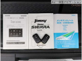 取扱説明書と整備記録簿(メンテナンスノート)が付いています。メンテナンスノートには、整備内容・走行距離等が記載されていますので安心ですね!