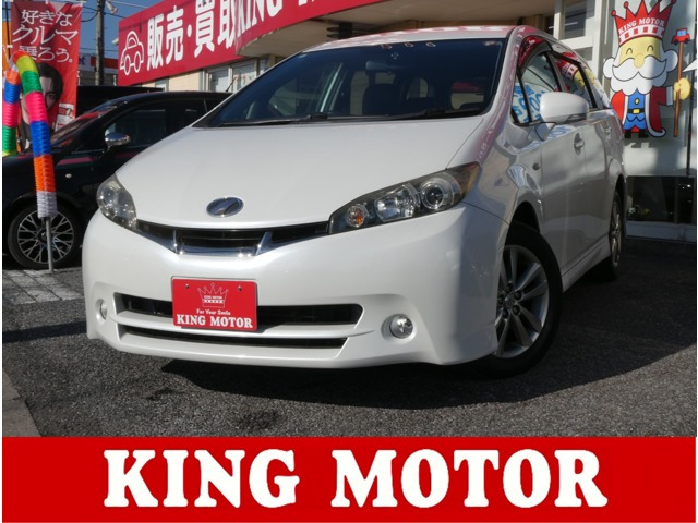 ウィッシュ1.8 S モノトーンメモリーナビ/バックカメラ/ワンセグ/ETC