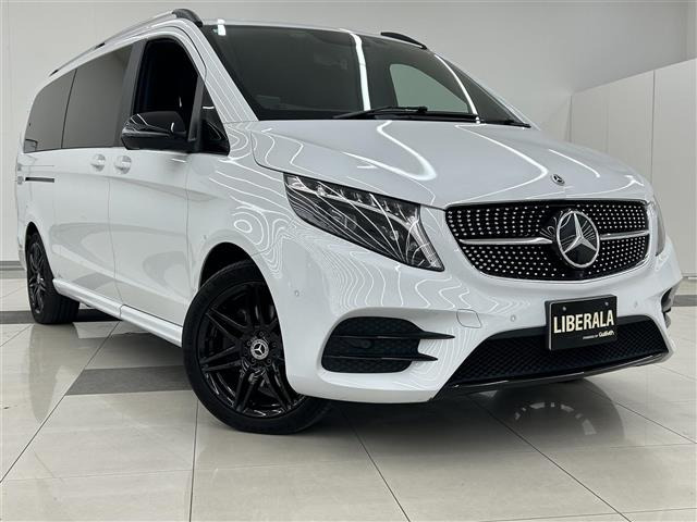 VクラスV220d アバンギャルド エクストラロング ブラックスイート本革シート 修復歴無し