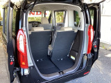 リアシートがあっても、しっかり荷物を積む事ができます。
