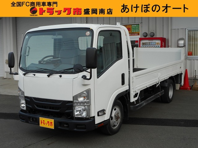 エルフ3.0 ハイキャブ ロング フルフラットロー ディーゼル 4WD