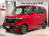 全国納車可 第三者機関証明書付  H SENSING 新車保証 試乗車 ワンオーナー ナビLXU-242NBi TV Rカメラ CD録音 BTオ-ディオ装備のN-BOXカスタム コーディネートスタイル