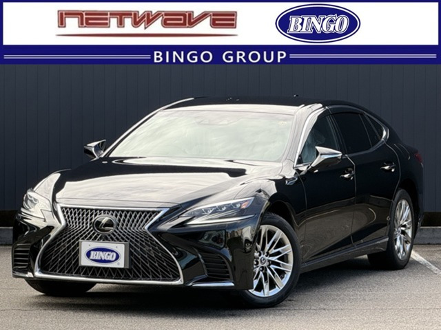 LS500 バージョンL 4WD純正12.3インチナビ