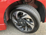 切削加工とブラック塗装を施した純正アルミホイール★【165/55R14】タイヤの溝も、まだまだ!くわしくはスタッフへ。