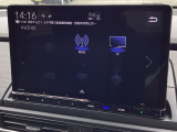 純正11.4インチナビです。フルセグTV・DVD再生可能!Bluetoothでお好きな音楽お聞きいただけます。