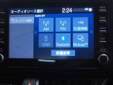 オーディオ選択画面です。Bluetooth対応しております!