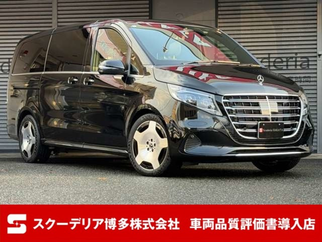 VクラスV220d エクスクルーシブ ロング プラチナスイートエクスクルーシブシート アルパインリアモ