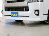 FLEXオリジナルのデルフィーノラインフロントスポイラー装着済み!