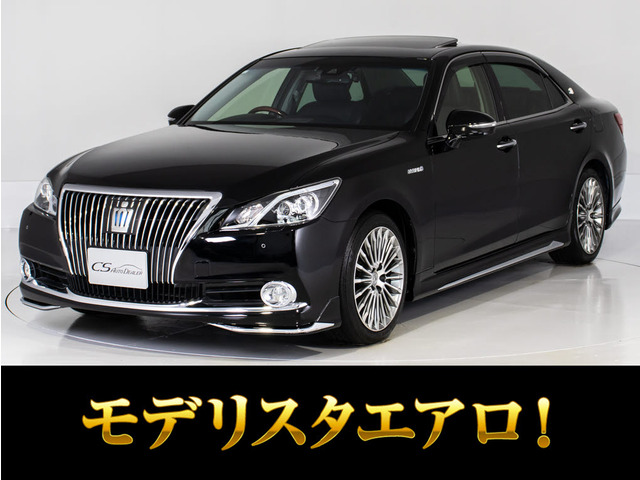 クラウンマジェスタ3.5 Fバージョン後期 SR 黒革 モデリスタ 禁煙