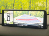 【360&deg;ビューモニター】専用のカメラにより、上から見下ろしたような視点で360度クルマの周囲を確認することができます☆死角部分も確認しやすく、狭い場所での切り返しや駐車もスムーズに行えます。