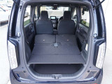 ◆リアシートを使用しない時はこの通り更に広々ラゲッジスペースの出来上がりです、たくさんの荷物が積み込み可能です!