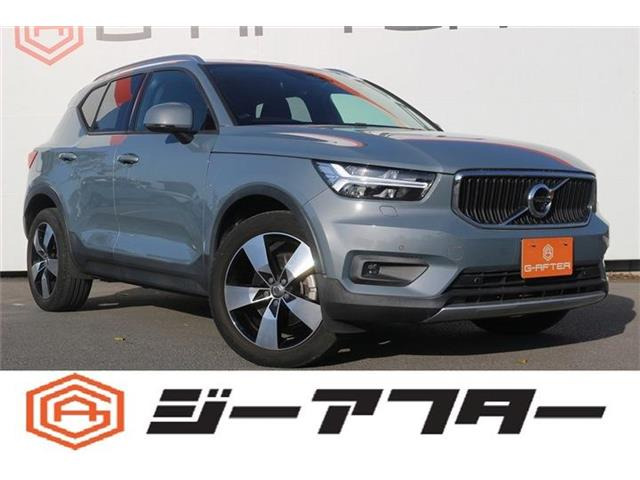 XC40T4 モメンタム禁煙車 黒ハーフレザーシート 純正ナビ