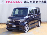 R3年式ホンダセンシング付きN-BOXカスタム入荷しました!ターボ車!■純正ナビ■Rカメラ■ETC■LED■PSD■ドラレコ