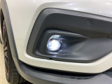 LEDフォグライトで夜道も更に安心。