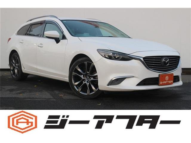 アテンザワゴン 2.2 XD Lパッケージ 禁煙車 黒革シート 純正ナビ フルセグTV