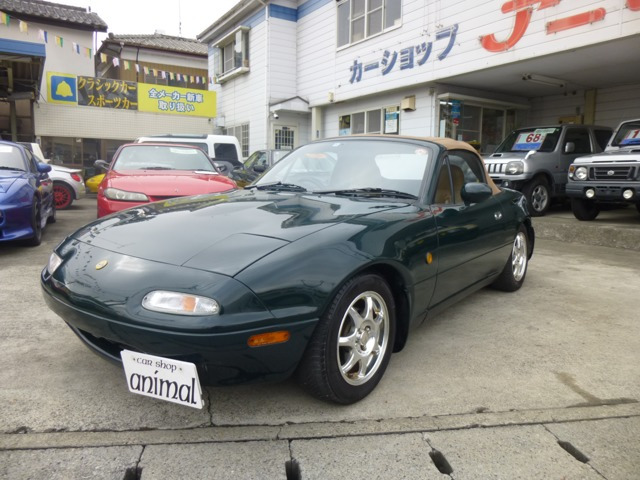 ロードスター1.6 Vスペシャルタンカラー皮シート フロア5速改