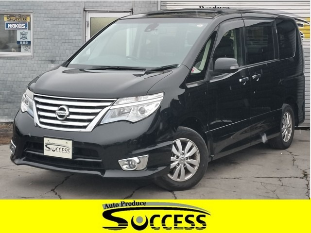 セレナ2.0 ハイウェイスター Vセレクション+Safety II 4WD本州仕入れ 両側パワースライド