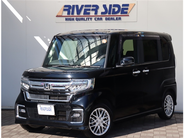 N-BOXカスタム L ターボ メモリーナビ ワンセグ ブルートゥース Bカ