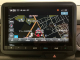 高精細画面で操作がしやすいホンダ純正ナビを装着しています。