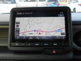 ナビが付いていると知らない道でも安心です。
