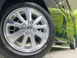 【純正14インチアルミホイール】外観にマッチした純正アルミホイールを装着しております。各種社外アルミホイールや、スタッドレスタイヤも取扱いしております。是非ご相談ください♪