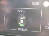 クリアランスソナーもあります。 車庫入れだけでなく、狭い道での走行も安心!