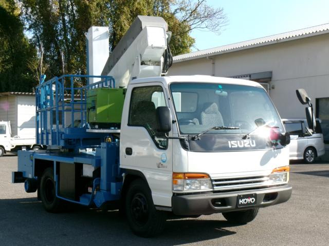 エルフ  橋梁点検車/6MT/タダノ/BT-100/ブリッヂチェッカー/デンヨー発電機/最