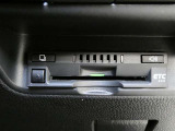 ETC車載器付きです。高速道路の料金所もスムーズに通過できます。