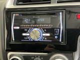 お気に入りの音楽などでドライブを楽しめるカロッツェリア製AM/FMチューナー付CDプレーヤー