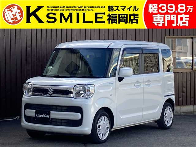 スペーシア ハイブリッド(HYBRID)  X 禁煙車 両側電動スライドドア 社外ナビ