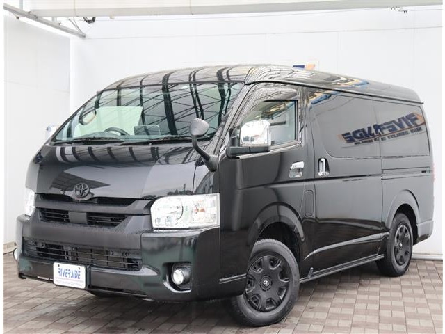 ハイエースバン2.7 スーパーGL ワイド ロング ミドルルーフ 4WDベットキット アルパイン11型フローティン