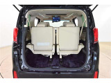 広々としたラゲージスペースを備えています。大きなものや長さのある荷物もしっかりと積み込めます。