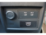 HDMIやUSBのポートも標準装備です