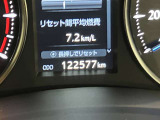 ODOメーターです。新車からの走行距離になります。