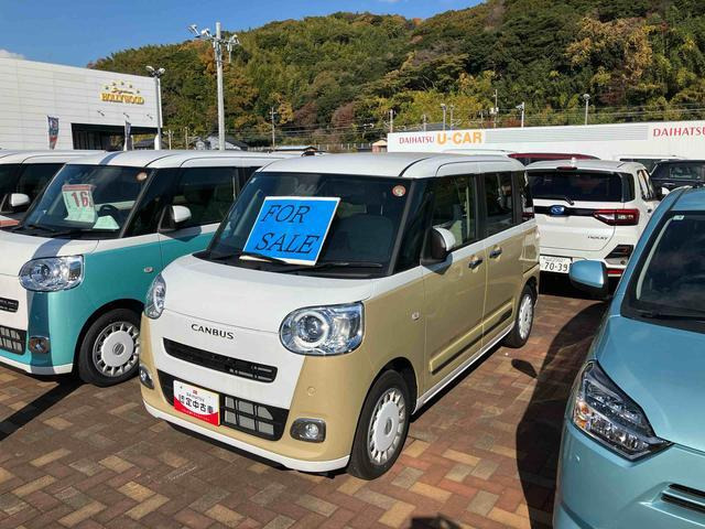 ムーヴキャンバス  ストライプス Gターボ