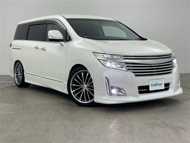 エルグランド3.5 350ハイウェイスター プレミアム本革シート 修復歴無し