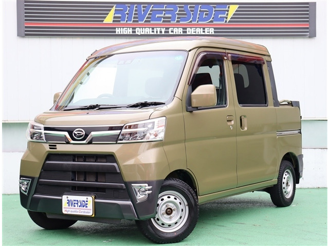 ハイゼットデッキバンG SAIII 4WD8型ナビ LEDライト 4WD ETC
